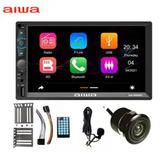 AIWA - Autoradio Bluetooth Mirrorlink Pantalla 7 Pulgadas + Cámara AW-W880BT
