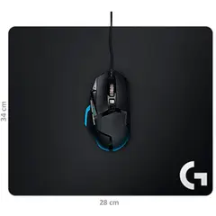 LOGITECH - G240 pad mouse gamer con superficie de tela - negro