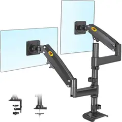 NB NORTH BAYOU - Rack Soporte Flexigas de Mesa Para Doble Monitor NB H180