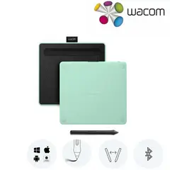 WACOM - Tableta Grafica Intuos S Bluetooth CTL4100WLE0 Green