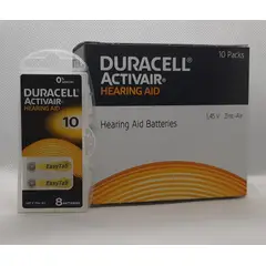 DURACELL - CAJA DE 80 PILAS PARA AUDIFONOS MEDICADOS 10