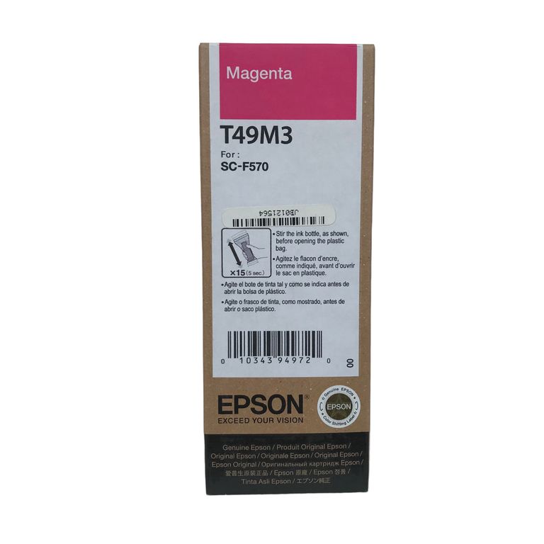 Tinta T49M Magenta F170 F570 - Botella 140 ml