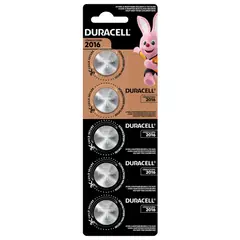 DURACELL - PILA CR2016 3V LITIO BLISTER DE 05 PILAS