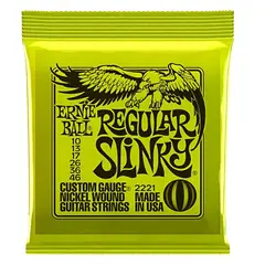 ERNIE BALL - Set cuerdas para guitarra eléctrica 2221 10-46