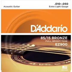 D ADDARIO - Set cuerdas para guitarra acústica Daddario EZ900
