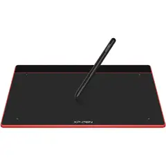 XP PEN - Xp-pen deco fun l tableta gráfica 10x6 pulgadas compatible con android rojo carmin