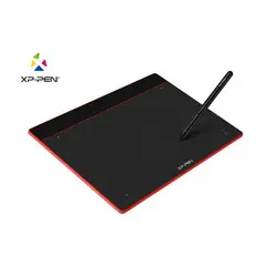 XP PEN - Xp-pen deco fun xs tableta gráfica 4x3 pulgadas - rojo carmin
