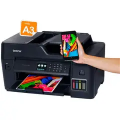 Brother - Impresora a3 mfc-t4500dw multifuncional fax ethernet