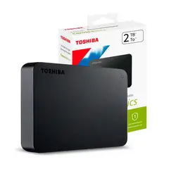 TOSHIBA - Disco duro externo 2tb hdtb420xk3aa - negro