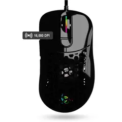 VSG - Aquila air mouse gamer 61gr 16000 dpi 400ips - negro brillante