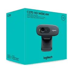 LOGITECH - Camara web c270 3mp 1280 x 720 pixeles usb 2.0 negro