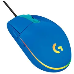 LOGITECH - G203 mouse gamer lightsync rgb azul