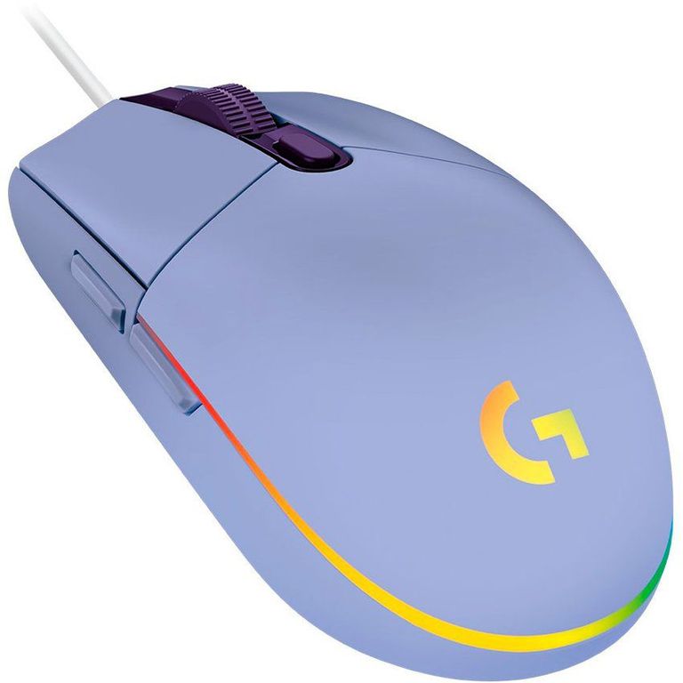 G203 mouse gamer lightsync rgb lila
