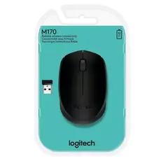 LOGITECH - Mouse inalámbrico m170 usb negro