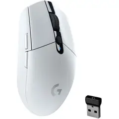 LOGITECH - Mouse gamer g305 inalámbrico usb 12000 dpi blanco