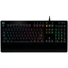 LOGITECH - Teclado g213 gamer LIGHTSYNC luz led rgb - negro