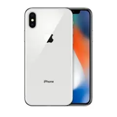 APPLE - IPhone X 64GB Plata - Reacondicionado Grado A - Entrega Inmediata