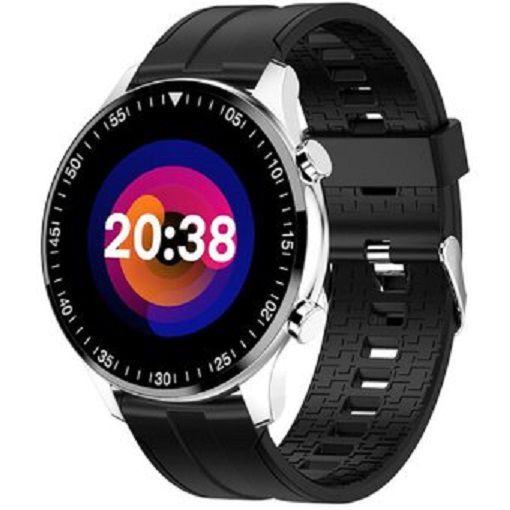 SMARTWATCH CIRCULAR ST6 PLATEADO CON MEMORIA
