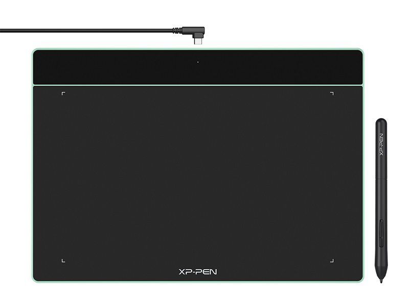 XP-PEN Deco Fun XS Tableta Gráfica 4x3 Pulgadas Verde Manzana