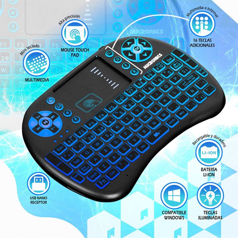 MINI TECLADO VOYEUR - MIC K301