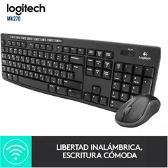 LOGITECH - KIT - TECLADO Y MOUSE MK270 INALÁMBRICO