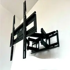 GENERICO - RACK TV CURVO LED PLASMA PANTOGRAFO DE 32 A 70" PLEGABLE