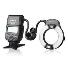GENERICO - Ring Flash Meike MK-14EXT automático para Canon