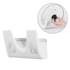 GENERICO - Colgador Soporte Para Tapas Tablas De Cocina Adhesivo- Blanco