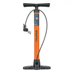 TRUPER - Inflador para CARRO, MOTO, llantas, pelotas,Truper 100 PSI
