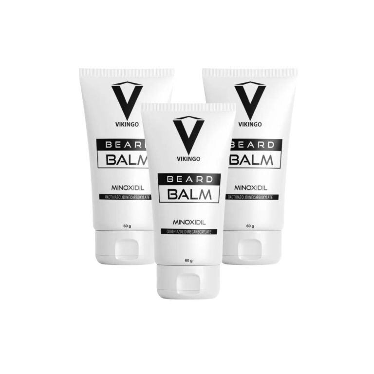 3 Minoxidil en bálsamo para barba (tratamiento x 3 meses)