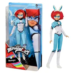 PLAYMATES TOYS - Miraculous Ladybug - Muñeca Bunnyx 28 Cm Articulada