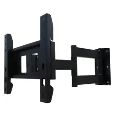 GENERICO - RACK 2 BRAZOS PLEGABLE TV LCD SMART CURVO DE 24 a 40 " / NEGRO