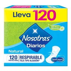 NOSOTRAS - Protectores Diarios Respirable 120un