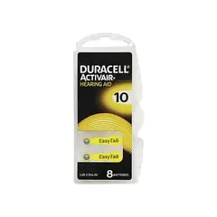 DURACELL - PILAS PARA AUDIFONOS MEDICADOS 10 x 8 PILAS