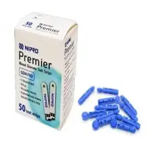 NIPRO - 50 Tiras + 100 Lanc. Para Glucometro Premier