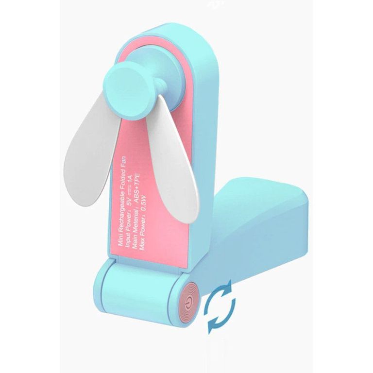 Mini ventilador recargable portátil de bolsillo kt-m1