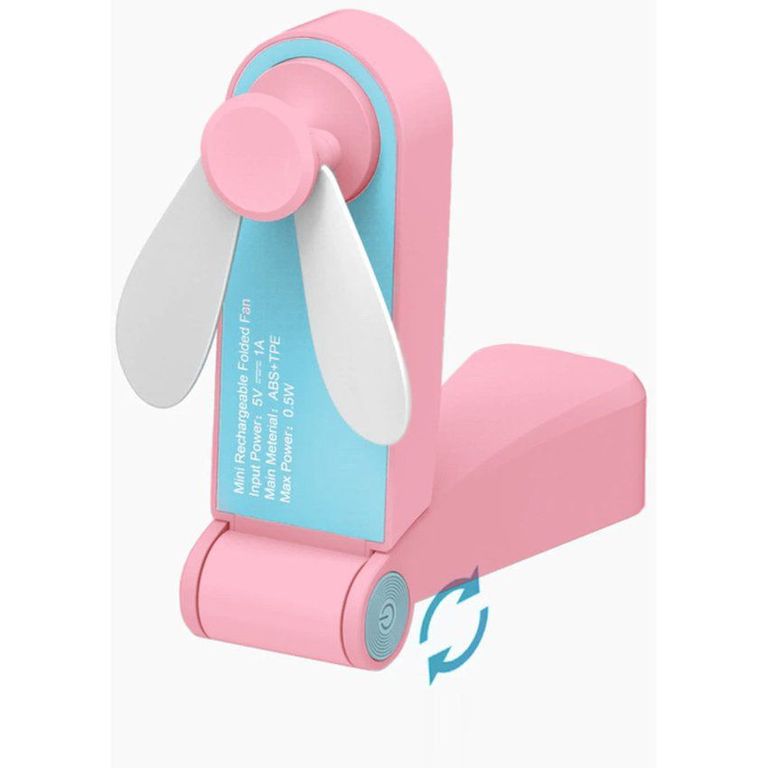 Mini ventilador recargable portátil de bolsillo kt-m1