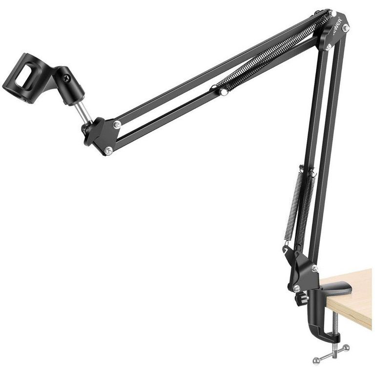 Soporte Brazo Micrófono Cp03 Giratorio Y Plegable