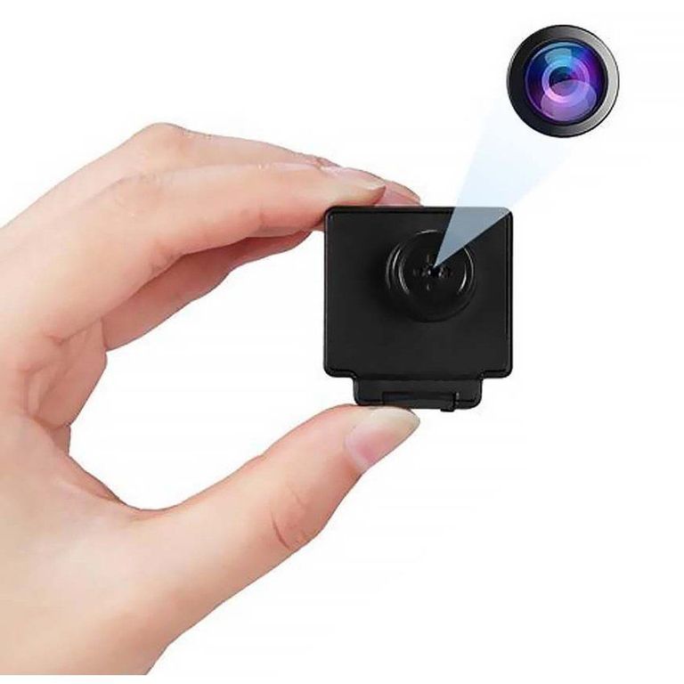 Cámara espía tipo botón con control remoto 918r