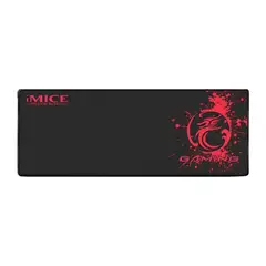 GENERICO - Mouse pad gamer imice antideslizante 80 x 30cm pd-03 rojo