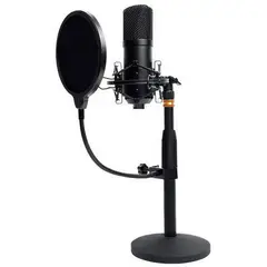 NEO DIGITAL - Kit micrófono condensador usb con filtro anti pop bm700a