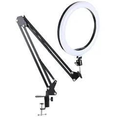 NEO DIGITAL - Aro anillo de luz led 26cm estudio fotográfico brazo soporte cr02