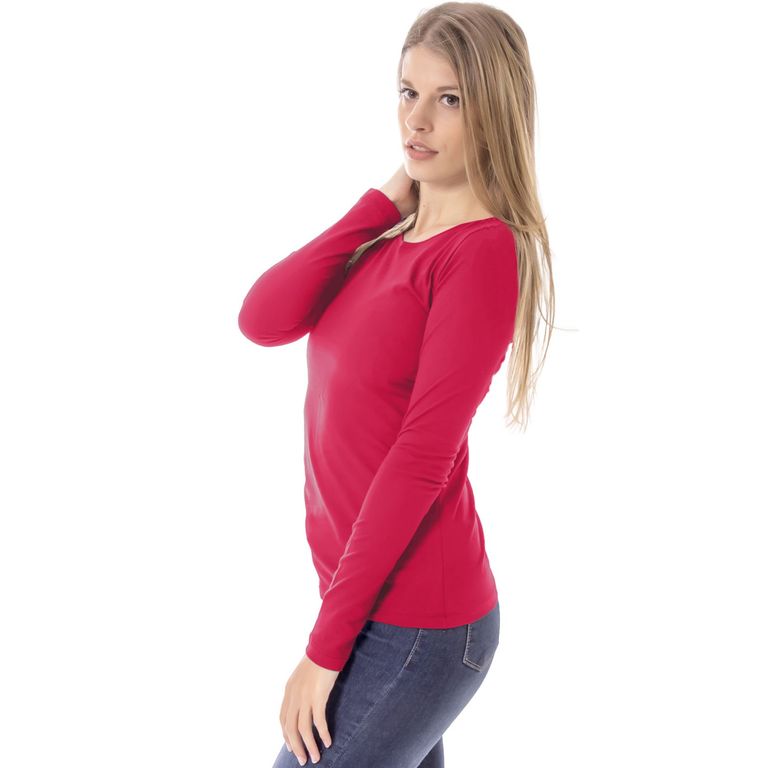 Polo Manga Larga para Mujer