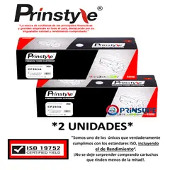 PRINSTYLE - TONER DE 1.600 PÁG 83A  **2 UNIDADES** ISO 19752