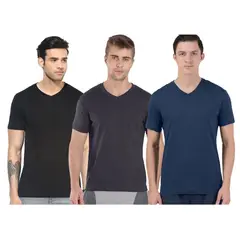 SWISS LORD - Pack 3 polos manga corta para hombre.