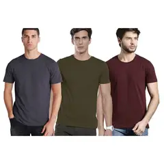 SWISS LORD - Pack 3 polos manga corta para hombre.