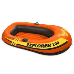 INTEX - - Bote inflable modelo Explorer Capacidad 95 kg
