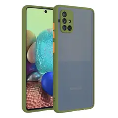 SM - Case Funda Mate Antishock Samsung A71 - Oliva