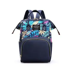 GENERICO - Mochila Pañalera Bolso De Maternidad Color Azul