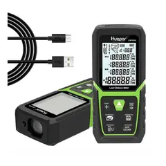 HUEPAR - Medidor de distancia láser lm50a 50 metros lcd